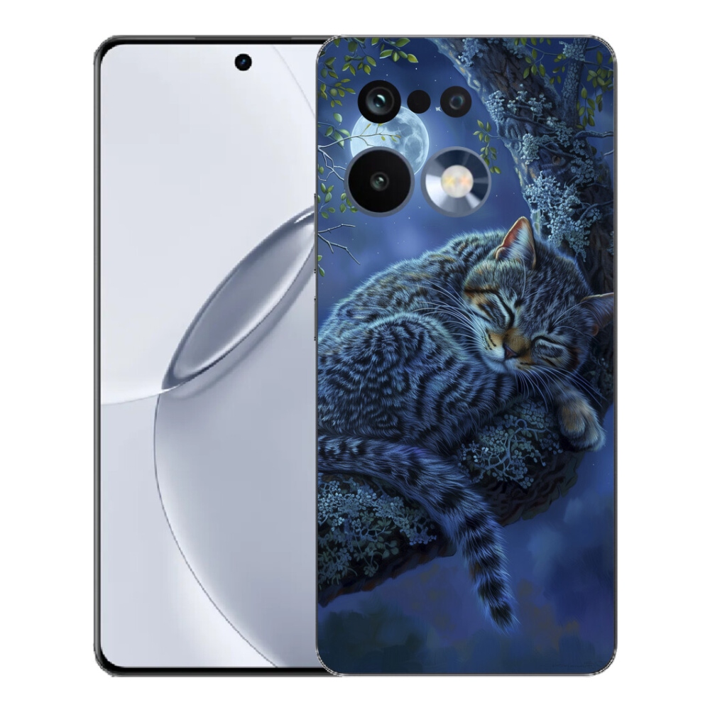 Gélový kryt mmCase na Realme 16 Pro+ - spiaca mačka