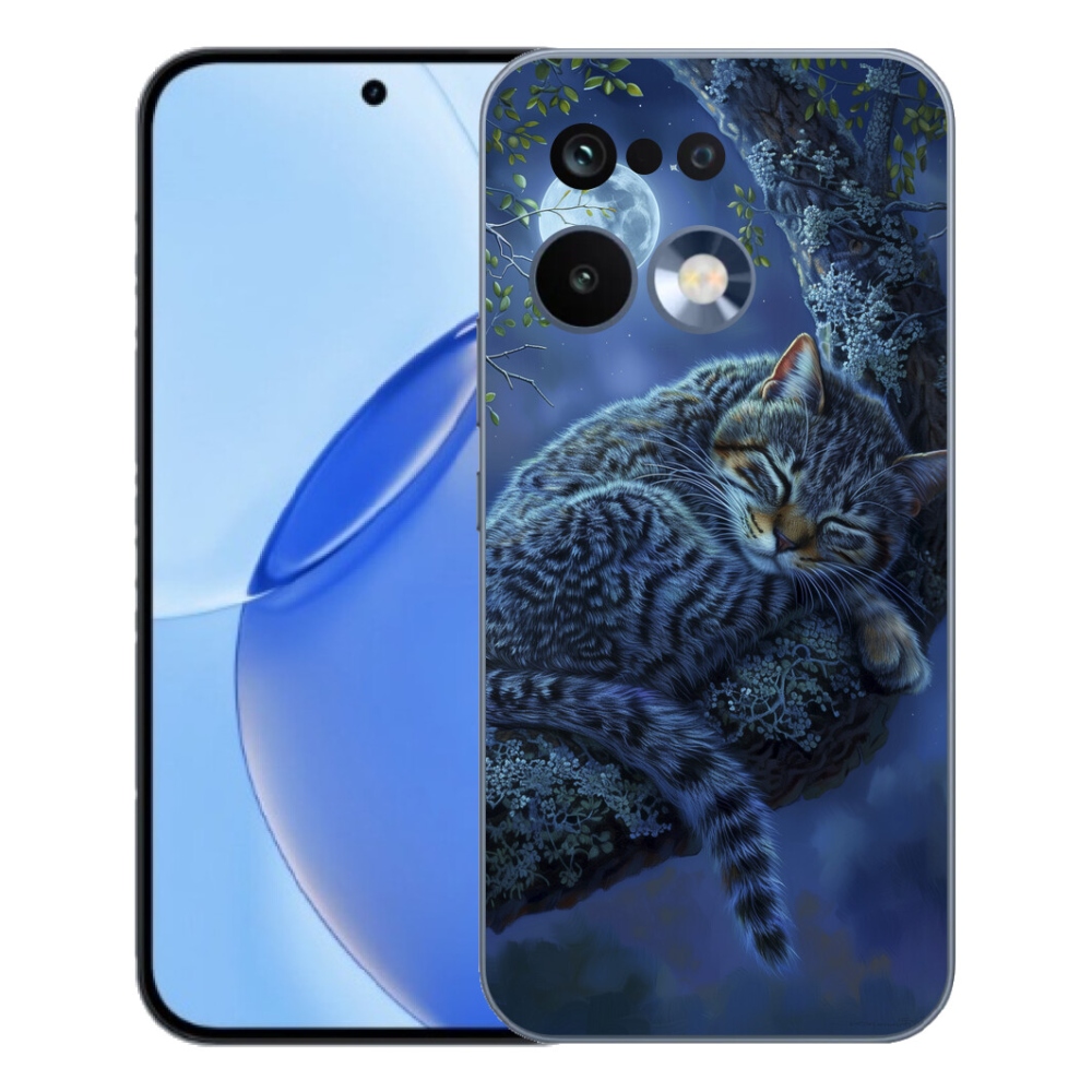 Gélový kryt mmCase na Realme 16 Pro - spiaca mačka