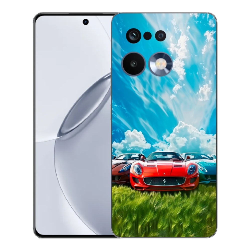 Gélový kryt mmCase na Realme 16 Pro+ - športové vozidlá