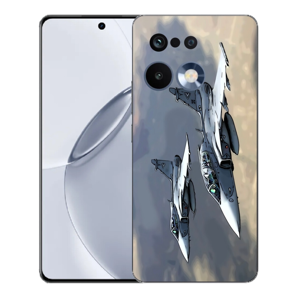 Gélový kryt mmCase na Realme 16 Pro+ - stíhačky