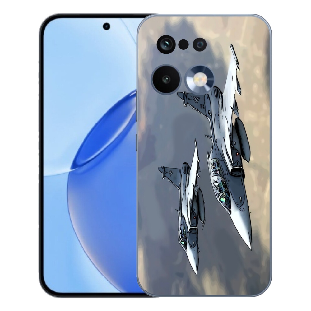 Gélový kryt mmCase na Realme 16 Pro - stíhačky