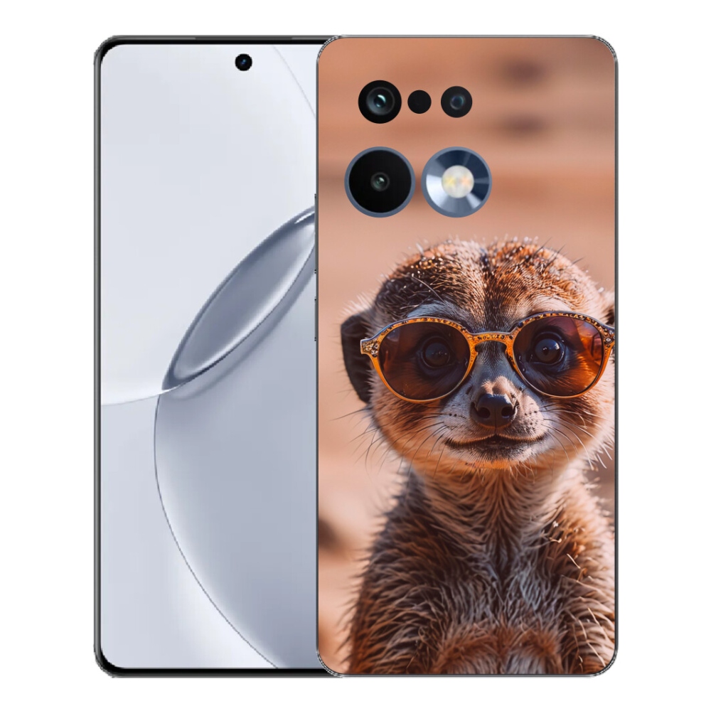 Gélový kryt mmCase na Realme 16 Pro+ - štýlová surikata