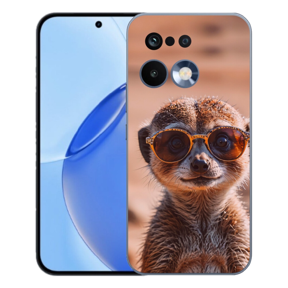 Gélový kryt mmCase na Realme 16 Pro - štýlové surikata