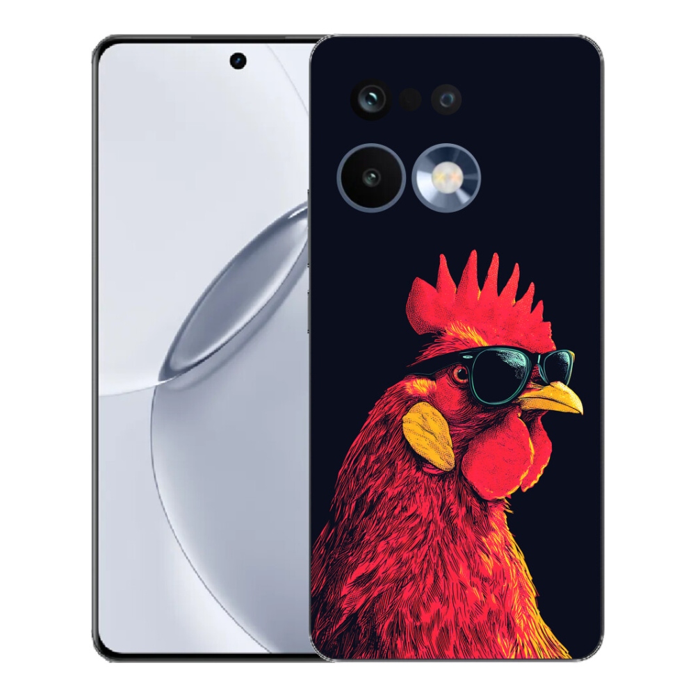 Gélový kryt mmCase na Realme 16 Pro+ - štýlový kohút