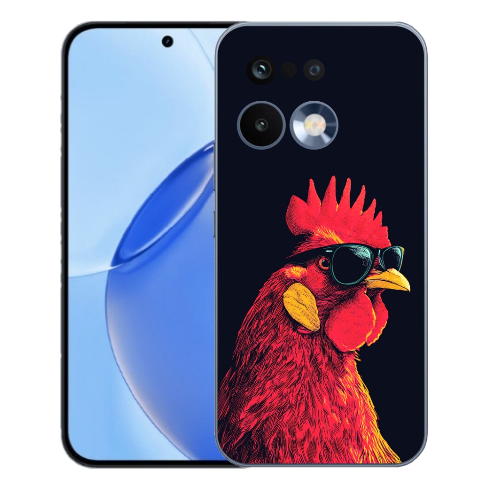 Gélový kryt mmCase na Realme 16 Pro - štýlový kohút