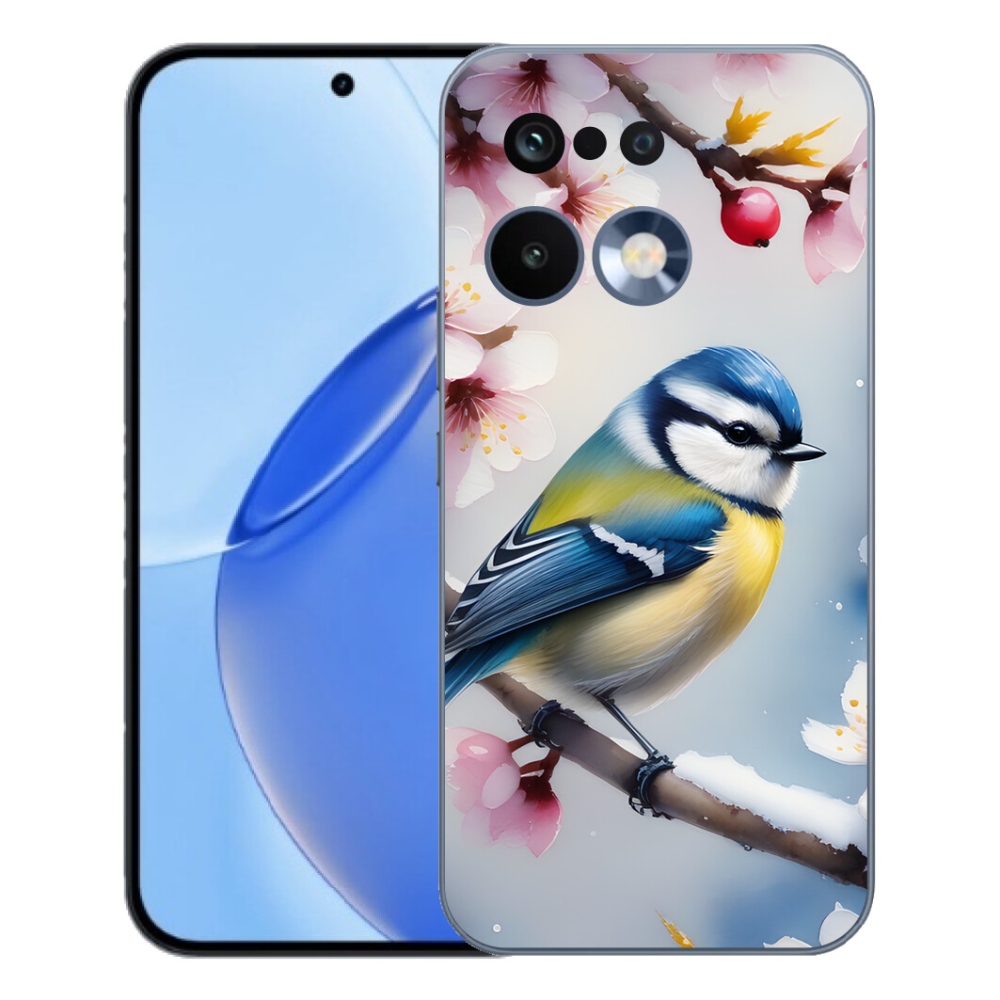 Gélový kryt mmCase na Realme 16 Pro - sýkorka