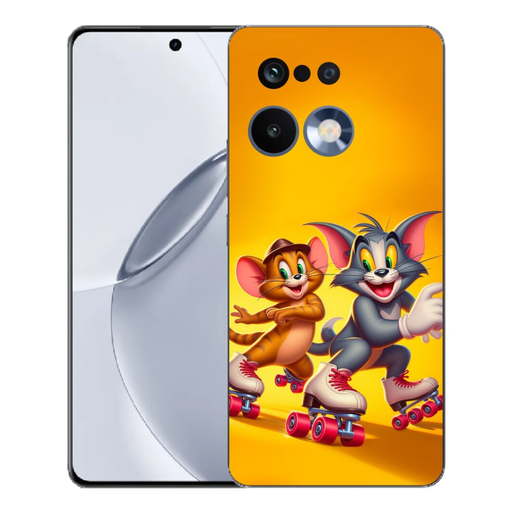Gélový kryt mmCase na Realme 16 Pro+ - tom a jerry