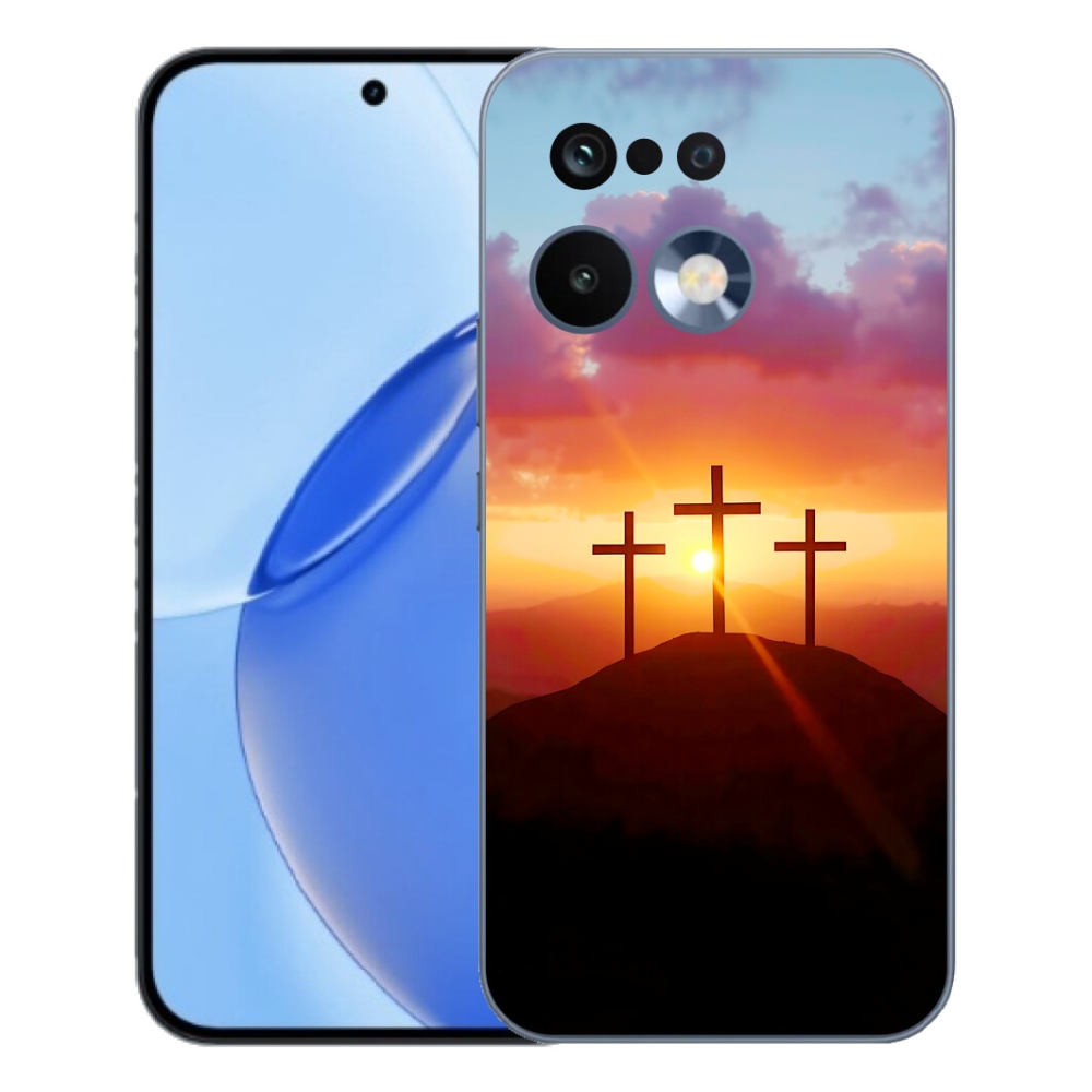 Gélový kryt mmCase na Realme 16 Pro - tri kríža