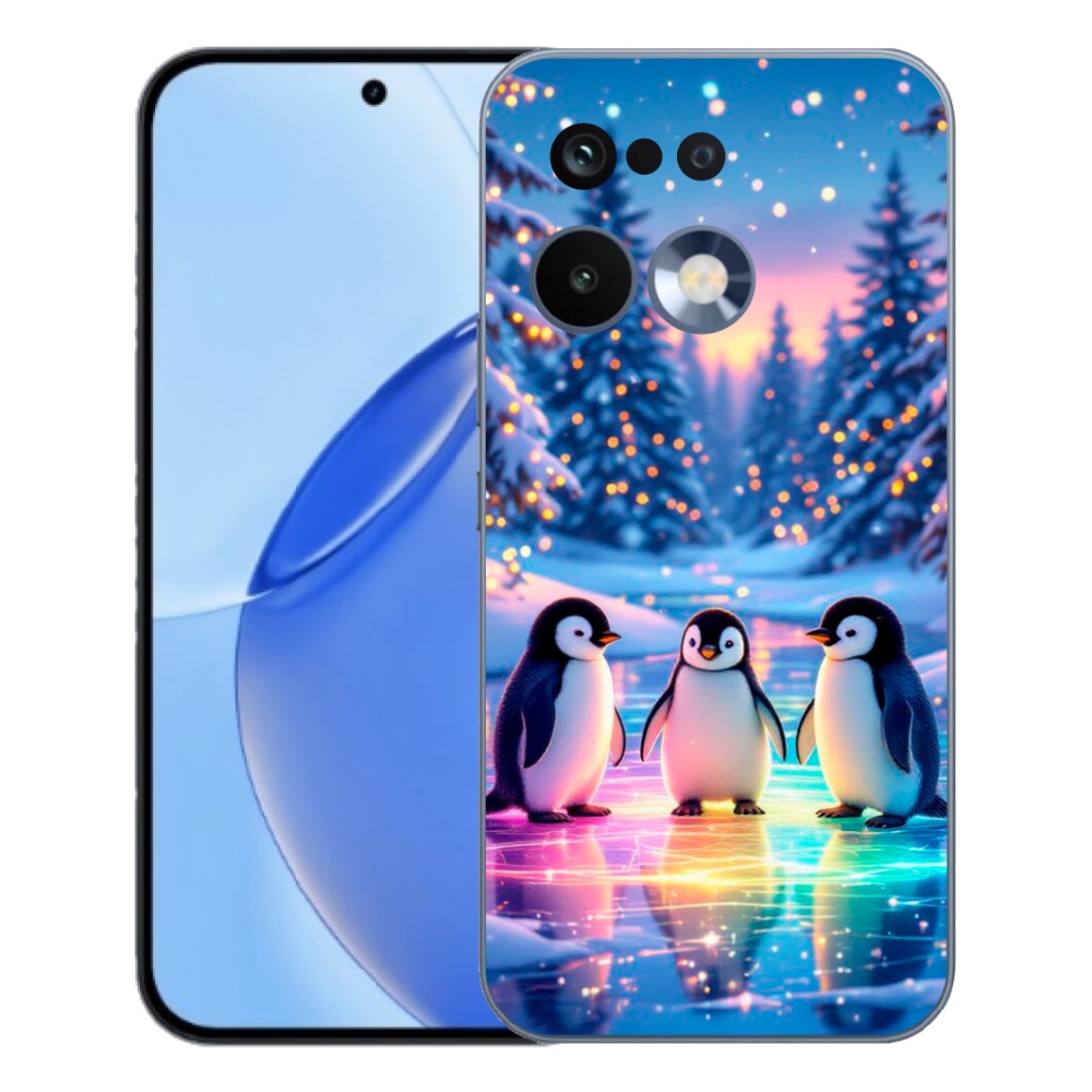 Gélový kryt mmCase na Realme 16 Pro - tučníci