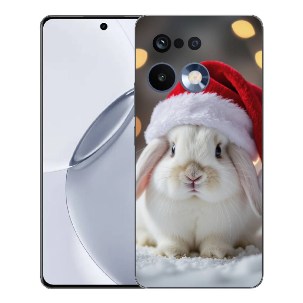 Gélový kryt mmCase na Realme 16 Pro+ - vianočný králik