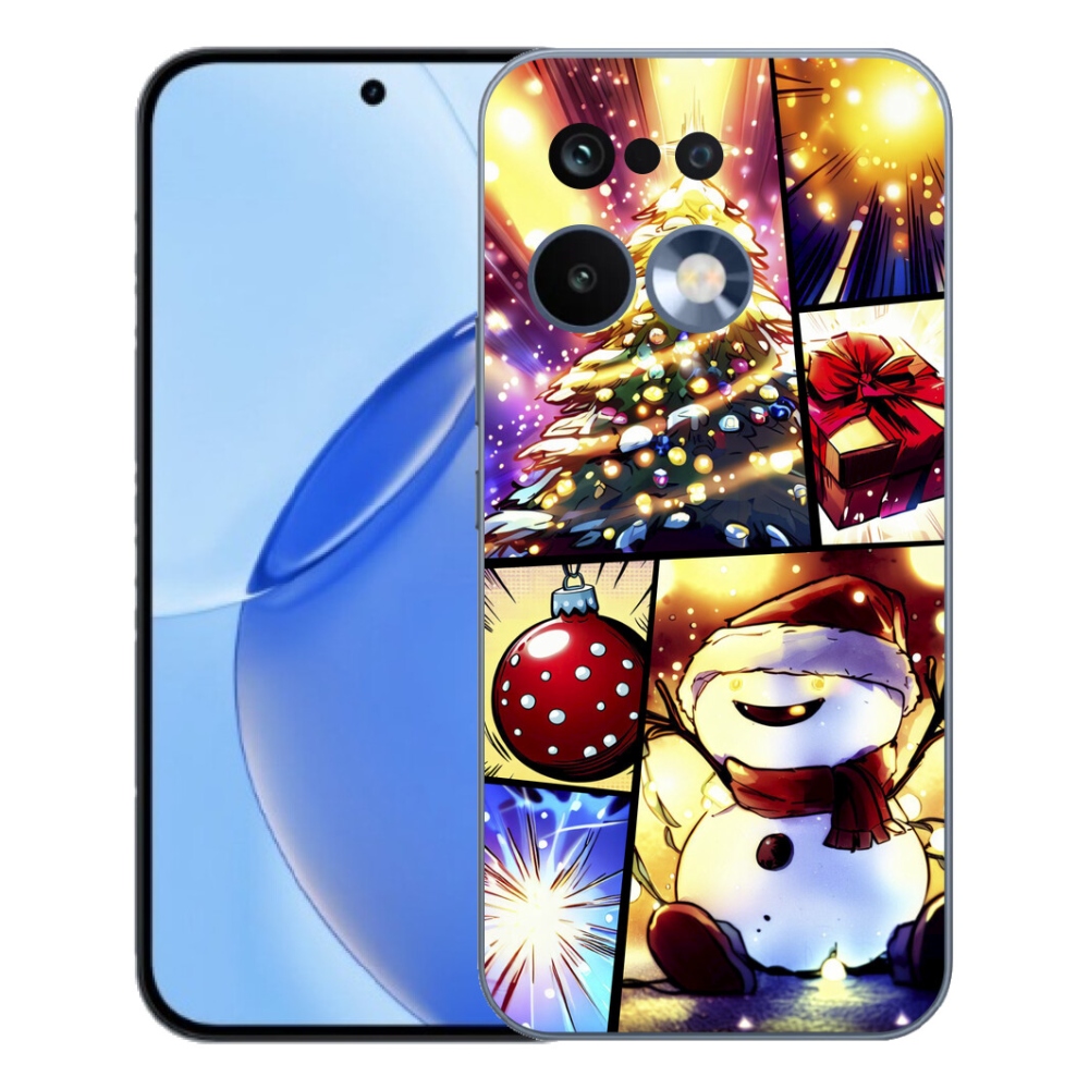 Gélový kryt mmCase na Realme 16 Pro - vianočné motívy 1