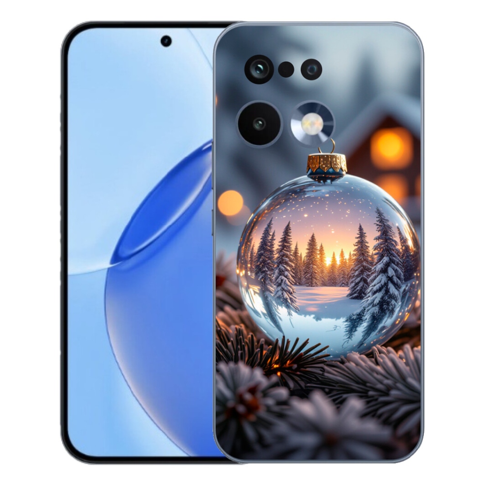 Gélový kryt mmCase na Realme 16 Pro - vianočná ozdoba