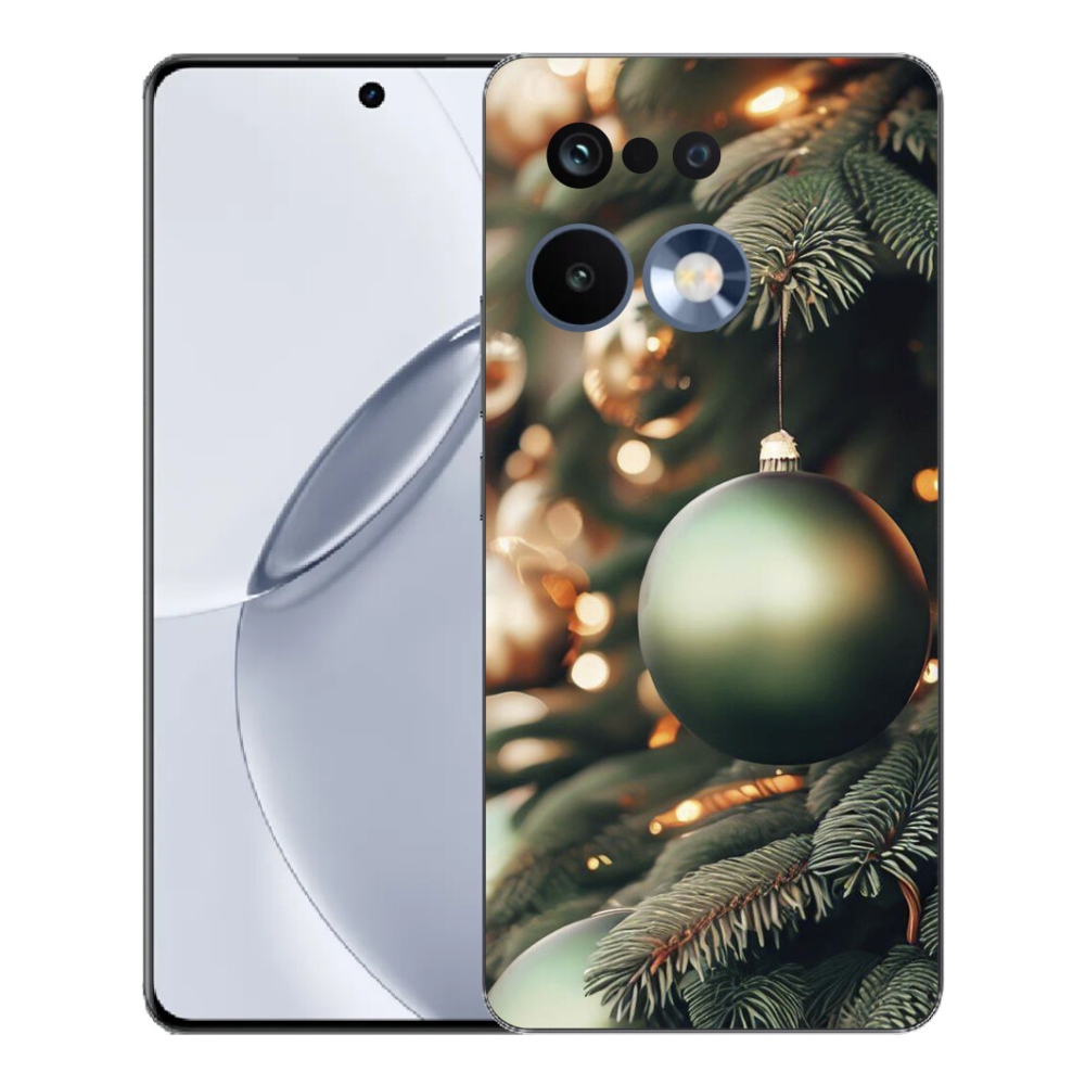 Gélový kryt mmCase na Realme 16 Pro+ - vianočné ozdoby 1