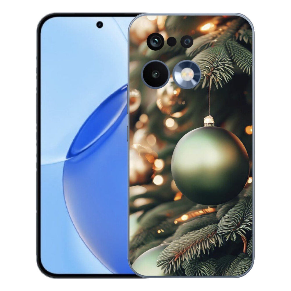 Gélový kryt mmCase na Realme 16 Pro - vianočné ozdoby 1