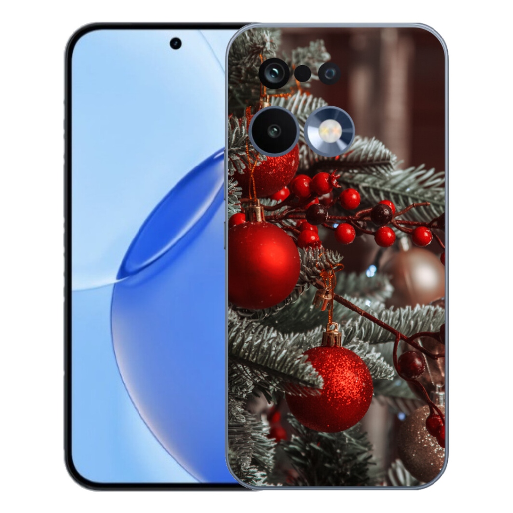 Gélový kryt mmCase na Realme 16 Pro - vianočné ozdoby 2