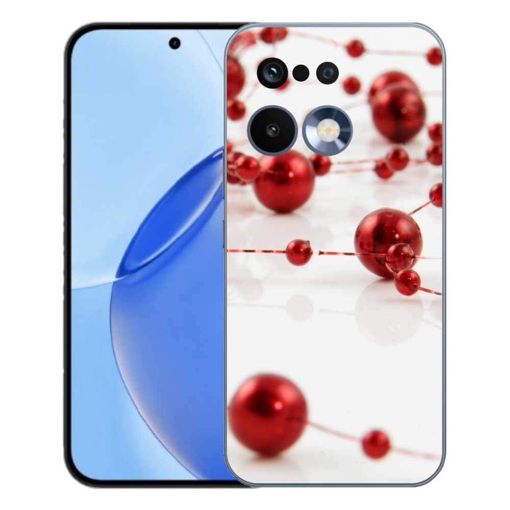 Gélový kryt mmCase na Realme 16 Pro - vianočná reťaz