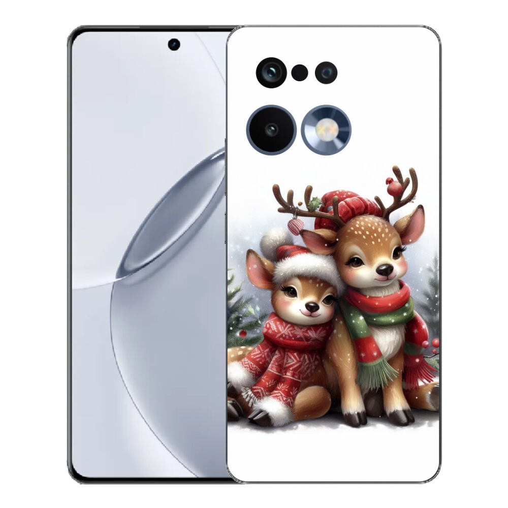 Gélový kryt mmCase na Realme 16 Pro+ - vianočné soby