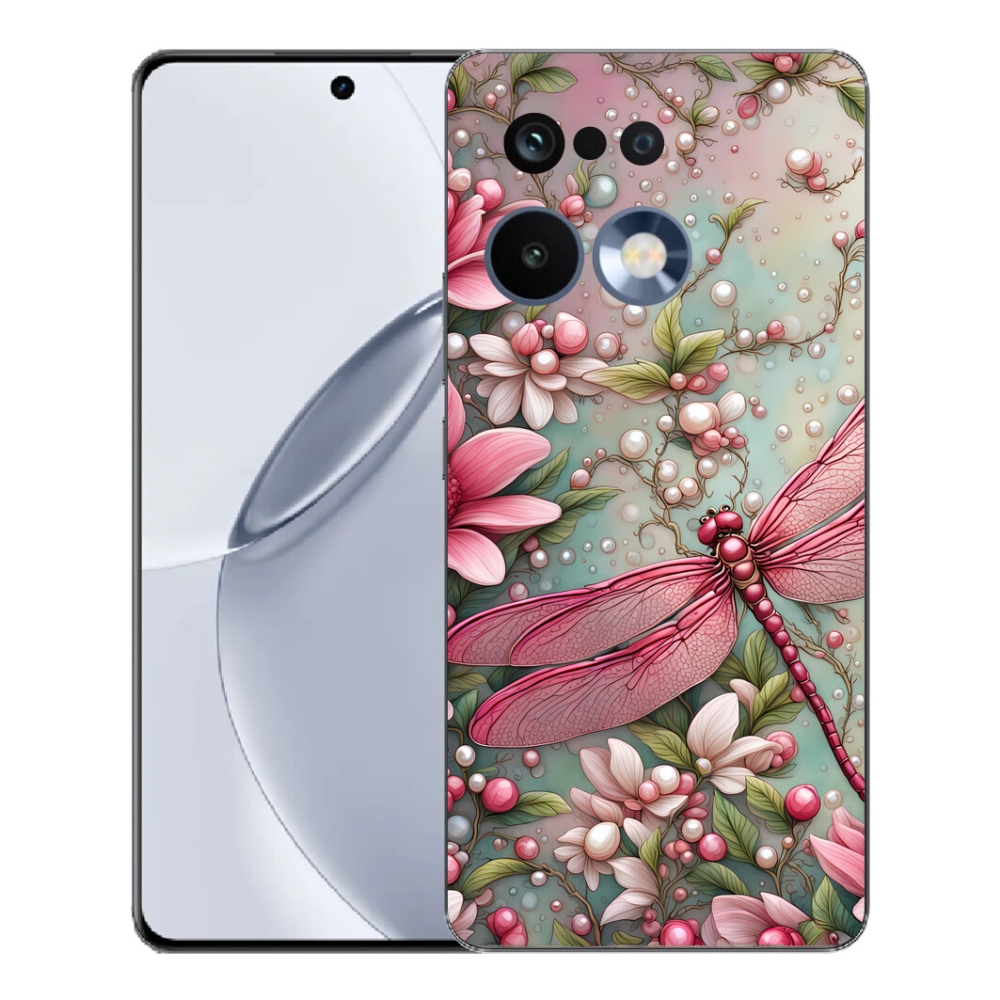Gélový kryt mmCase na Realme 16 Pro+ - vážka