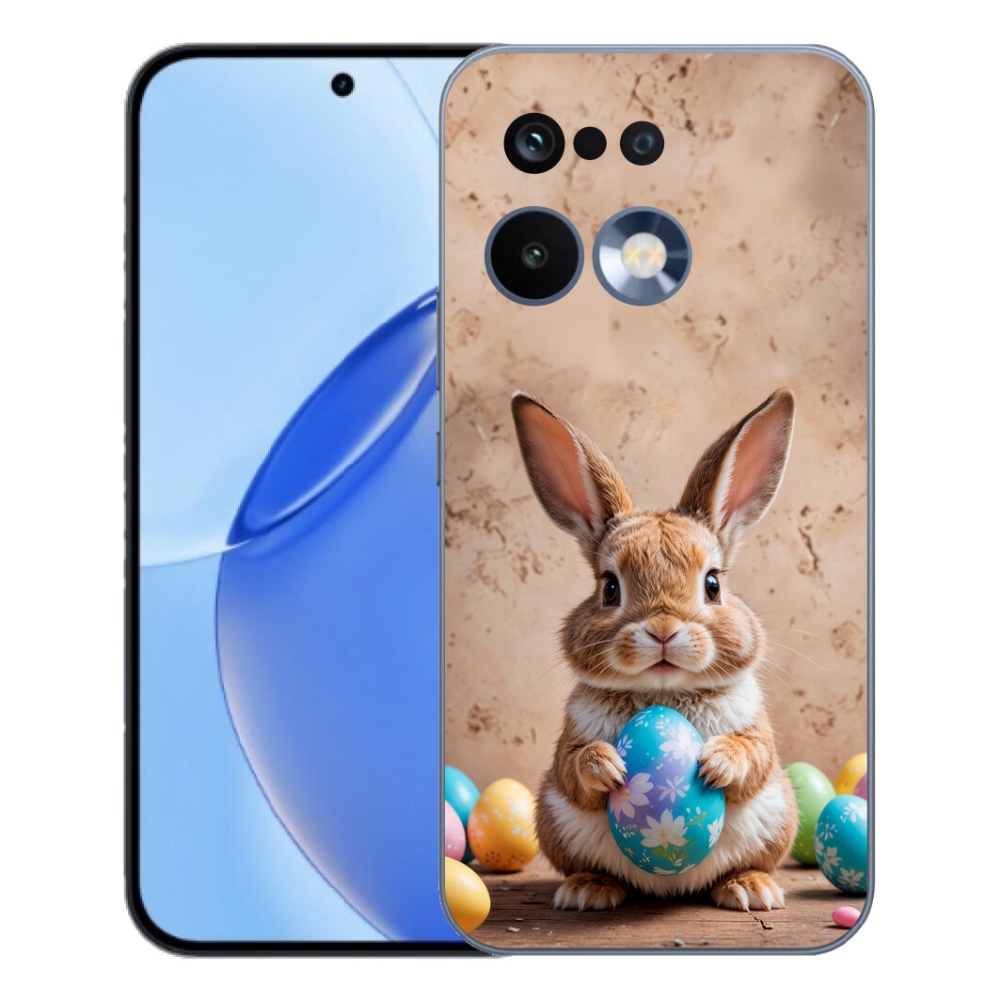 Gélový kryt mmCase na Realme 16 Pro - veľkonočný zajačik