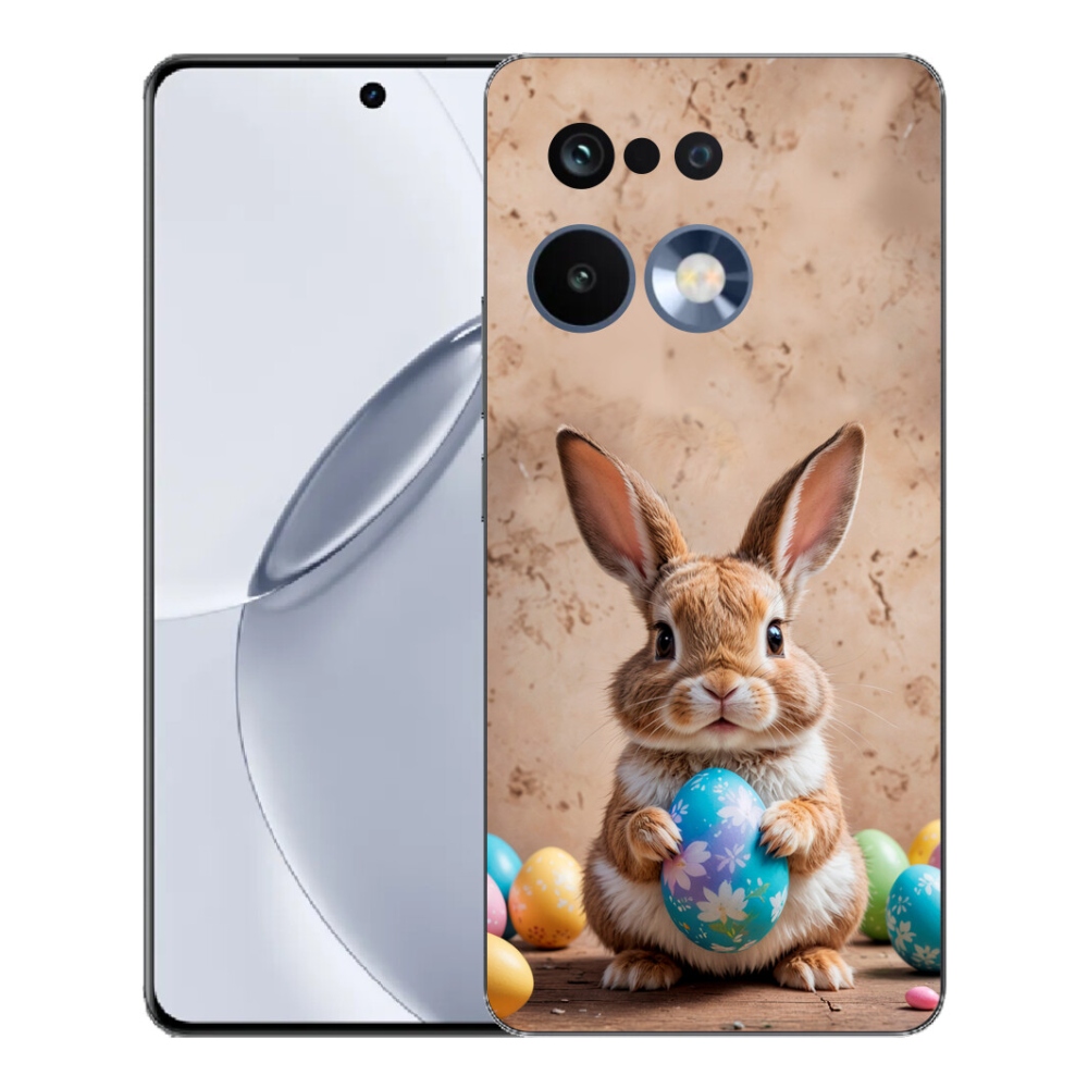 Gélový kryt mmCase na Realme 16 Pro+ - veľkonočný zajačik
