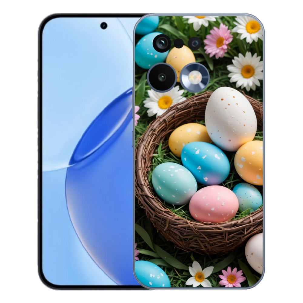 Gélový kryt mmCase na Realme 16 Pro - veľkonočné vajíčka 2