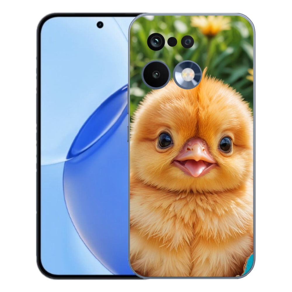 Gélový kryt mmCase na Realme 16 Pro - veselé kuriatko