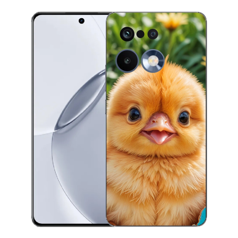 Gélový kryt mmCase na Realme 16 Pro+ - veselé kuriatko