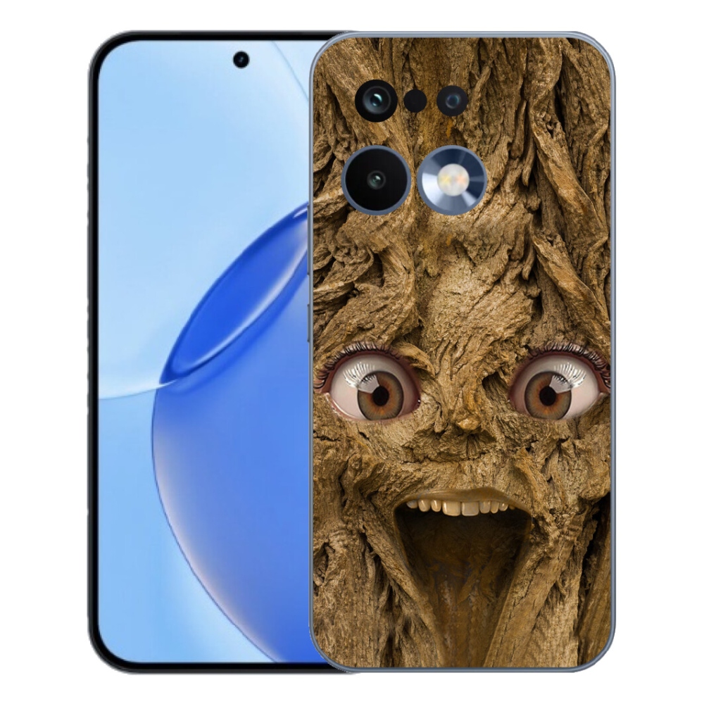 Gélový kryt mmCase na Realme 16 Pro - veselý strom s očami