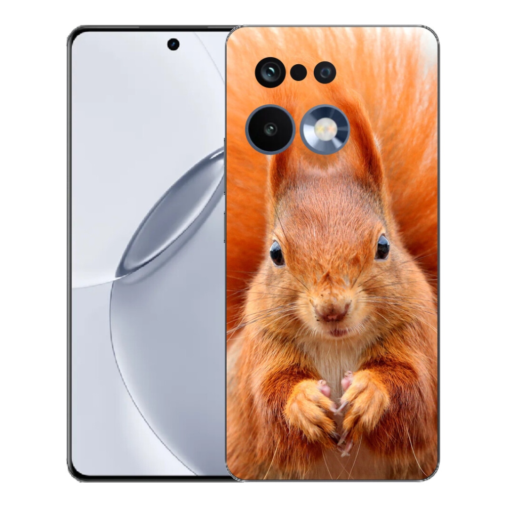 Gélový kryt mmCase na Realme 16 Pro+ - veverička