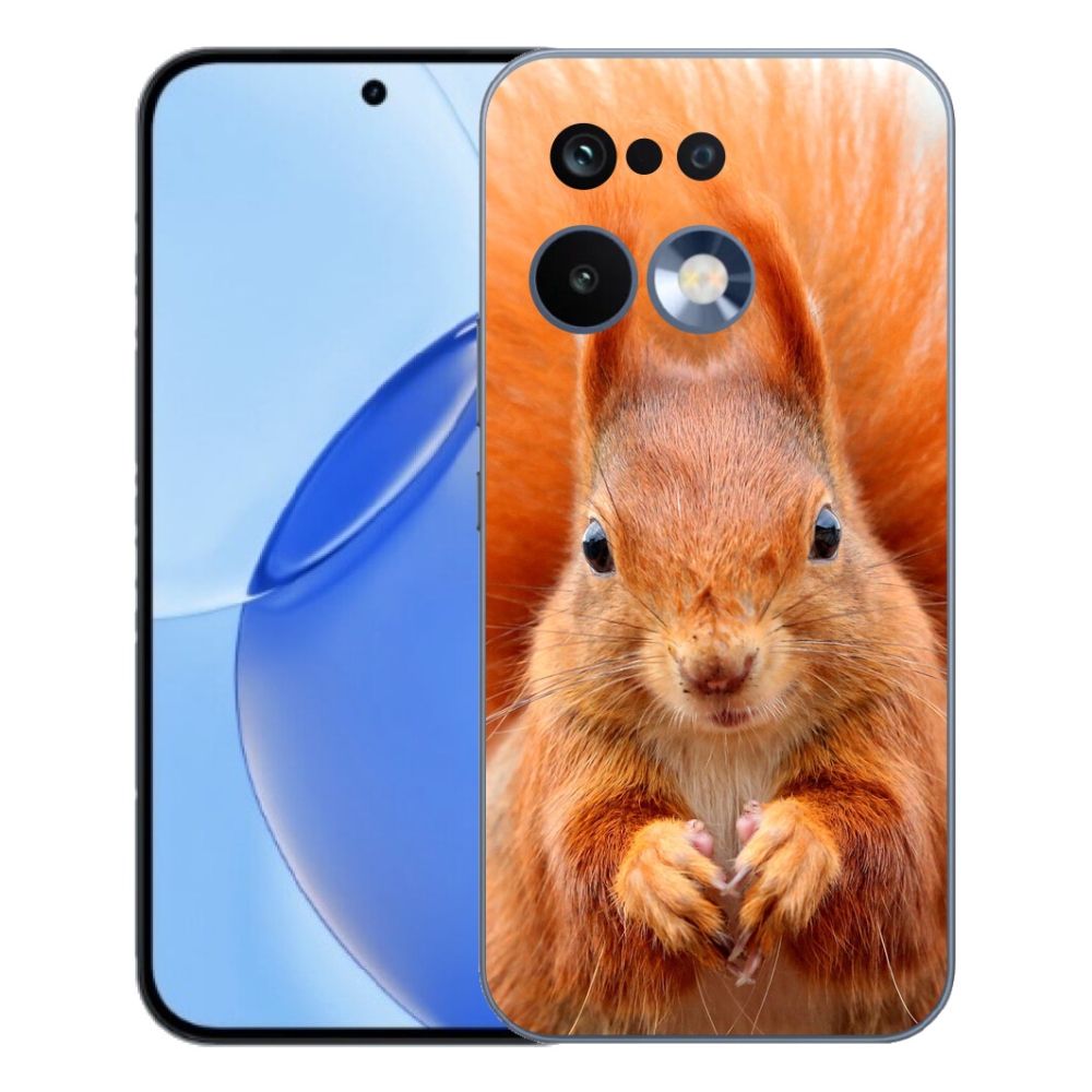 Gélový kryt mmCase na Realme 16 Pro - veverička