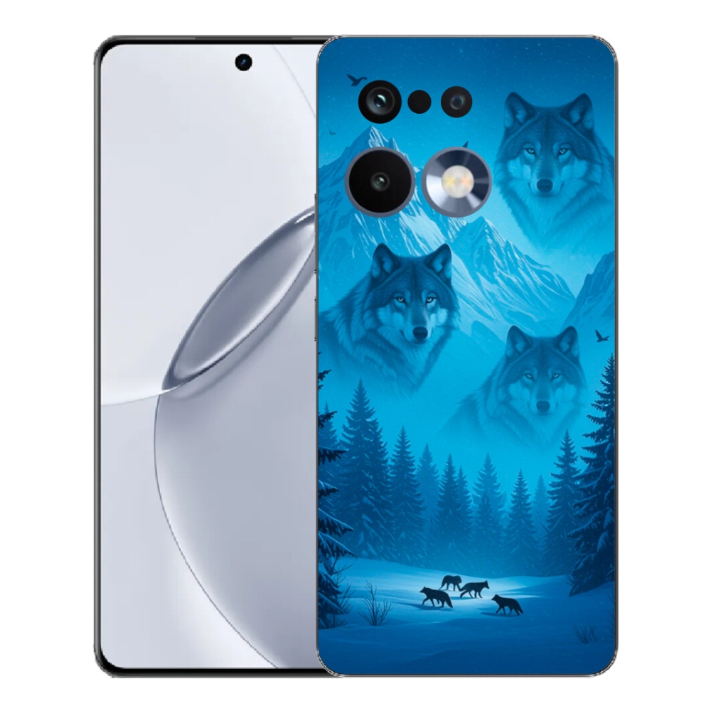 Gélový kryt mmCase na Realme 16 Pro+ - vlčia svorka