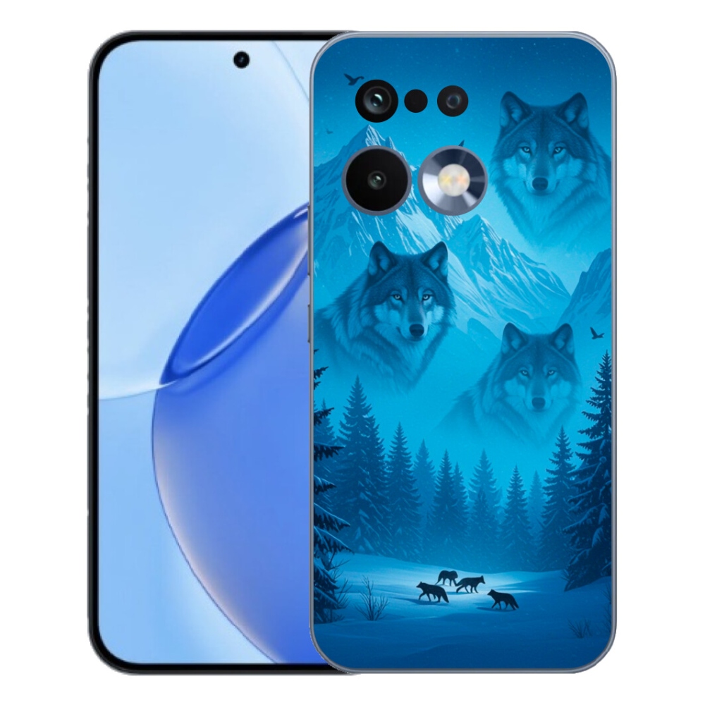Gélový kryt mmCase na Realme 16 Pro - vlčia svorka