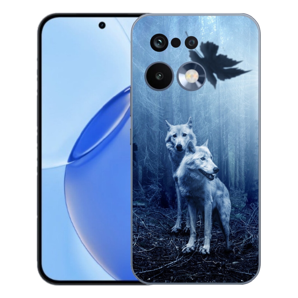 Gélový kryt mmCase na Realme 16 Pro - vlci v lese
