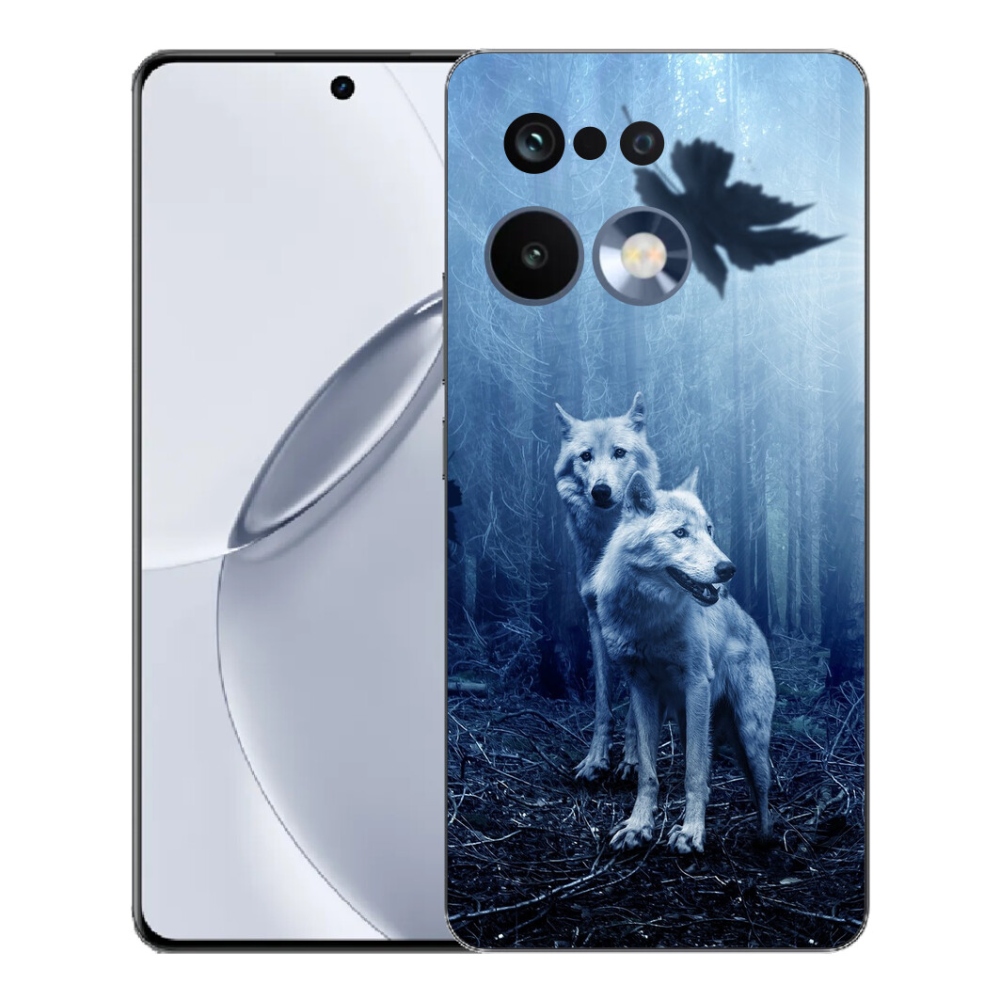 Gélový kryt mmCase na Realme 16 Pro+ - vlci v lese