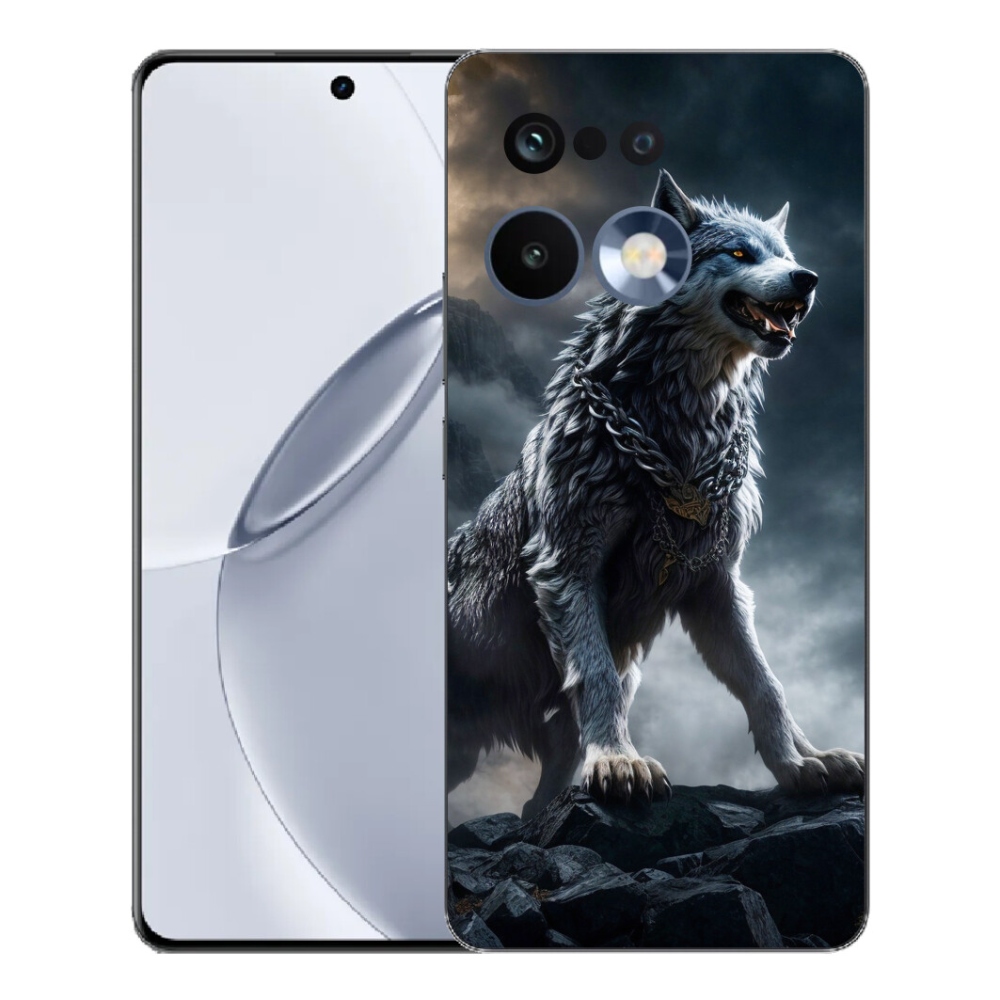 Gélový kryt mmCase na Realme 16 Pro+ - vlk 1