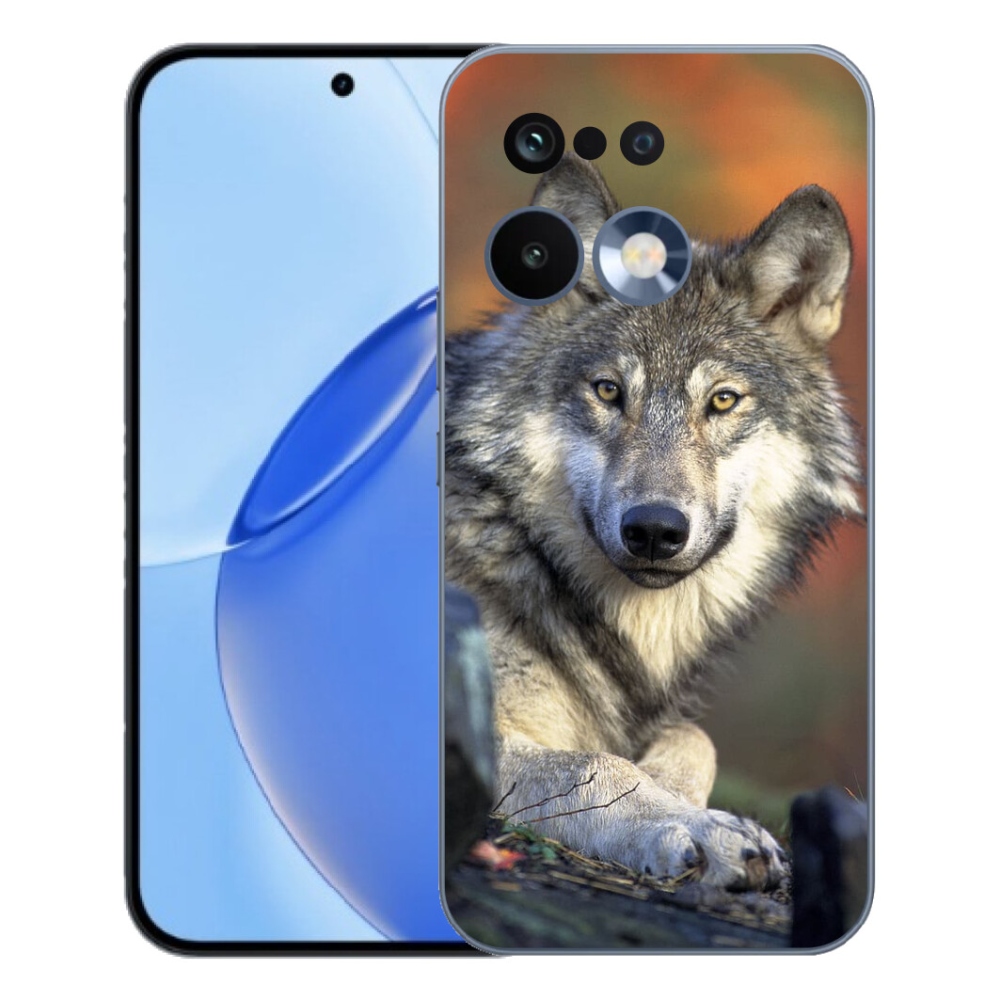 Gélový kryt mmCase na Realme 16 Pro - vlk
