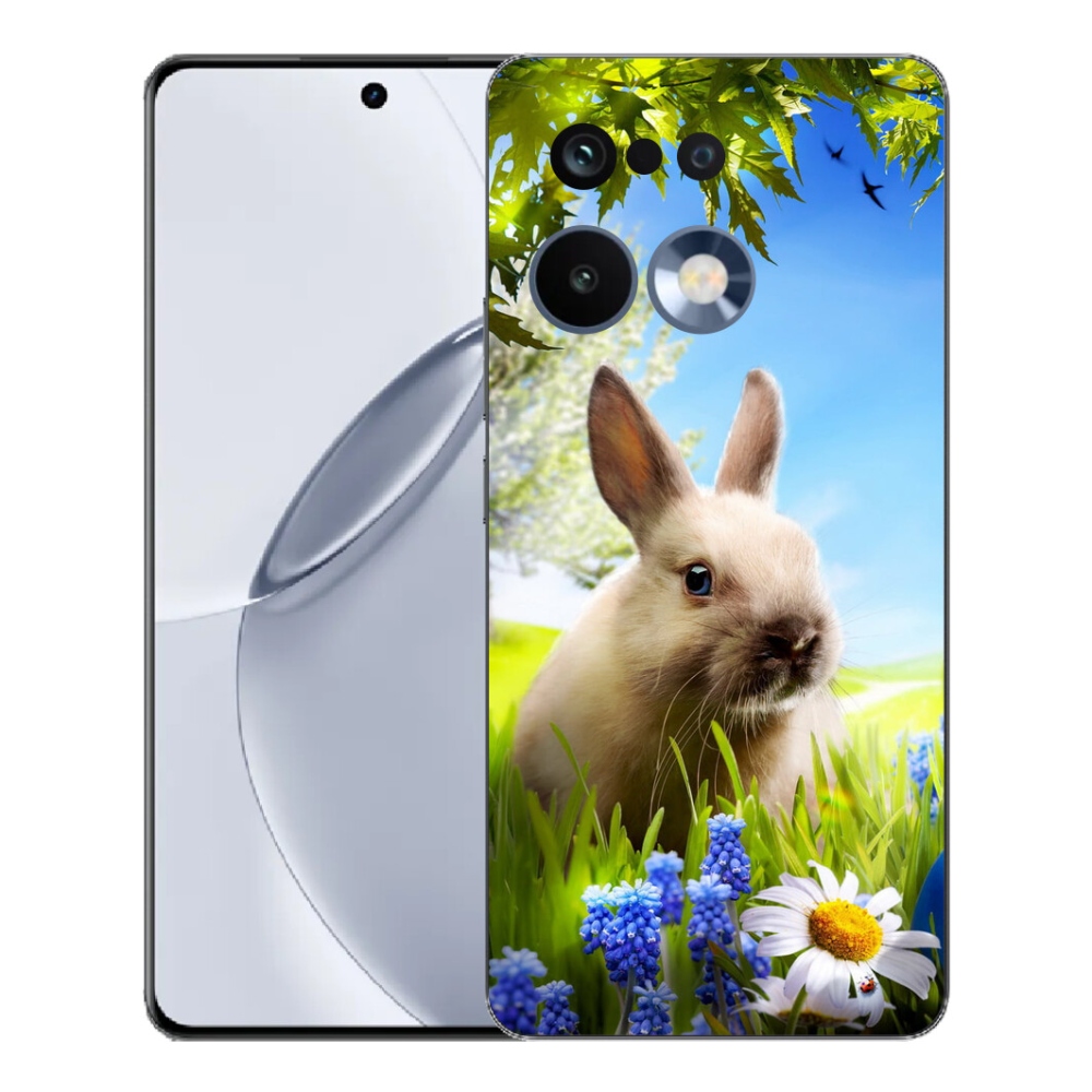 Gélový kryt mmCase na Realme 16 Pro+ - zajačik