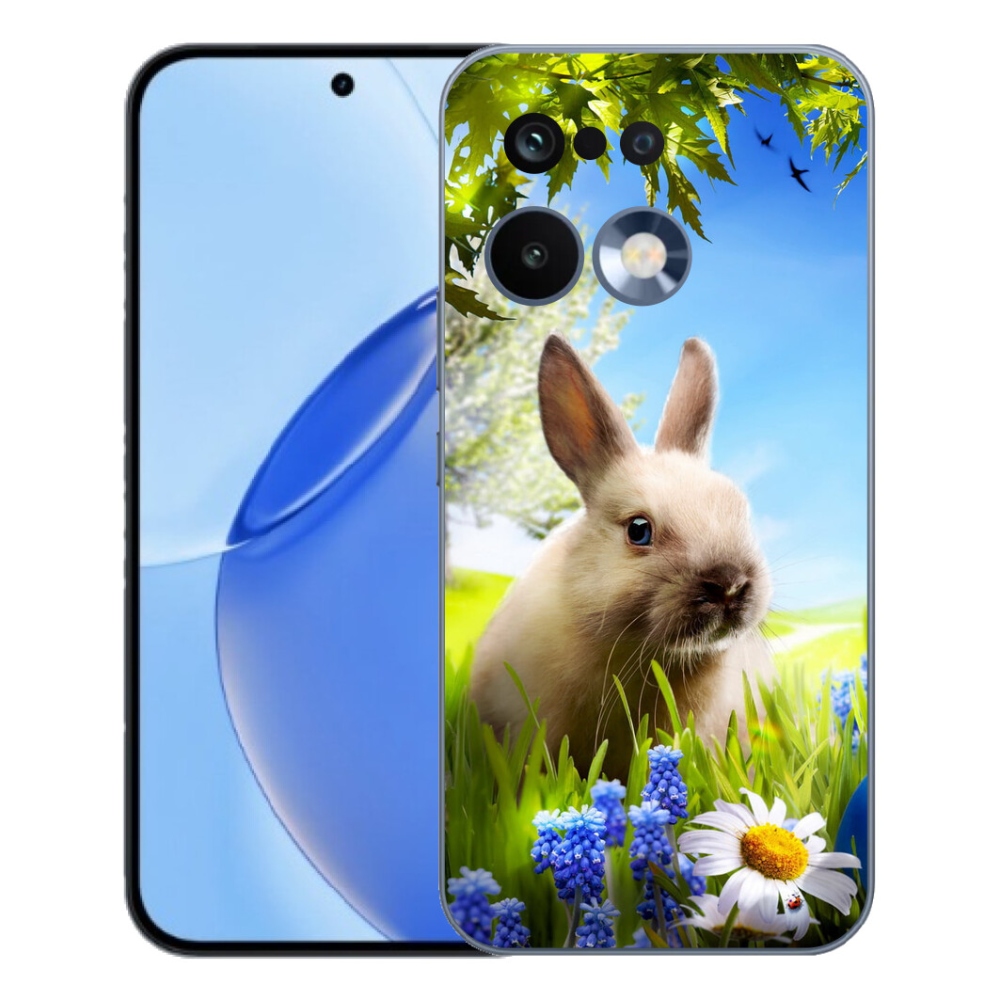Gélový kryt mmCase na Realme 16 Pro - zajačik