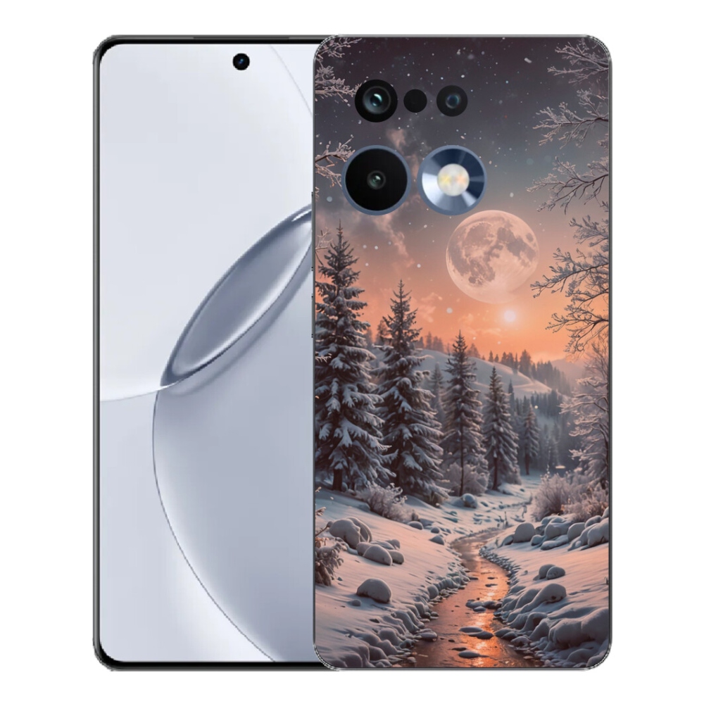 Gélový kryt mmCase na Realme 16 Pro+ - zimná krajina 2