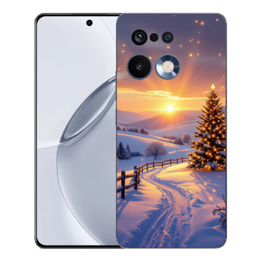Gélový kryt mmCase na Realme 16 Pro+ - zimná krajina