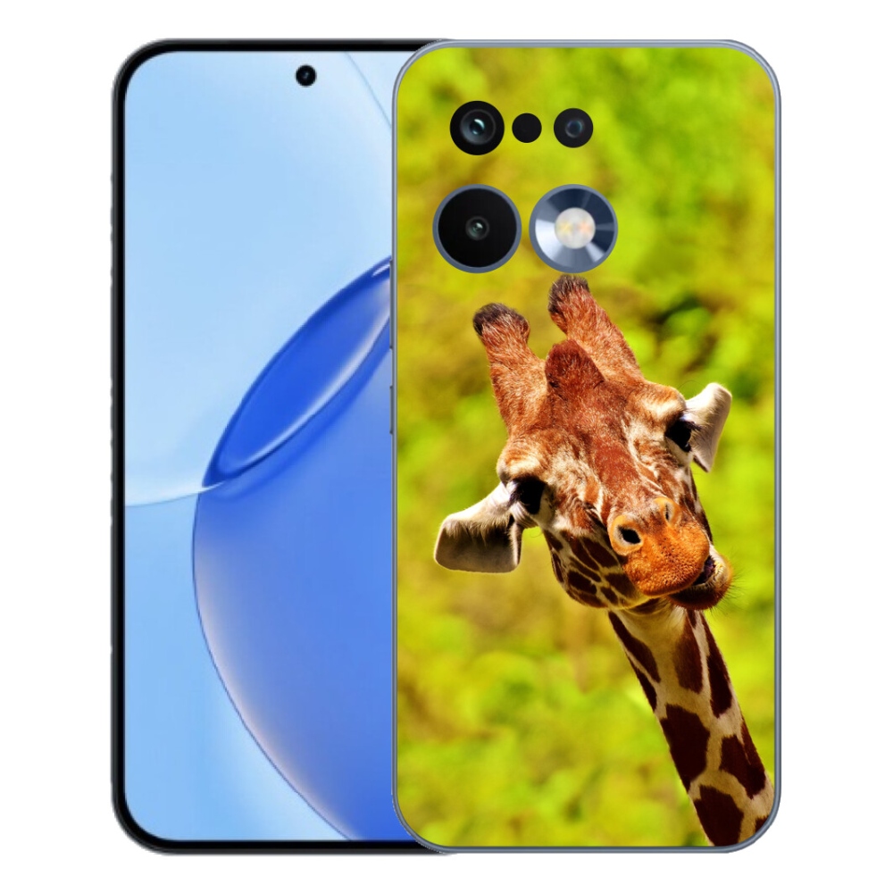 Gélový kryt mmCase na Realme 16 Pro - žirafa