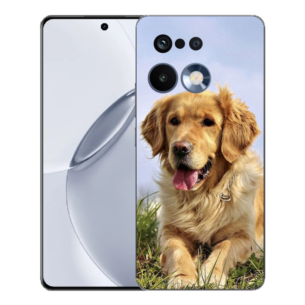 Gélový kryt mmCase na Realme 16 Pro+ - zlatý retriever