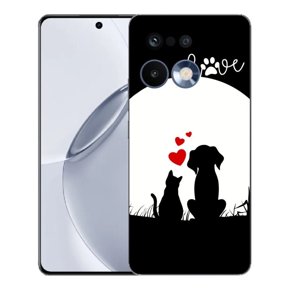Gélový kryt mmCase na Realme 16 Pro+ - zvieracia láska