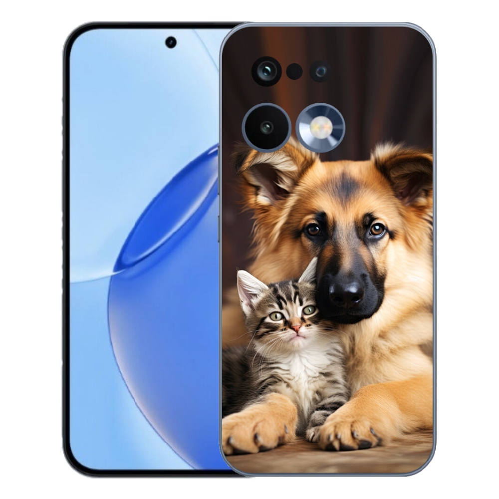 Gélový kryt mmCase na Realme 16 Pro - zvieracie priateľstvo