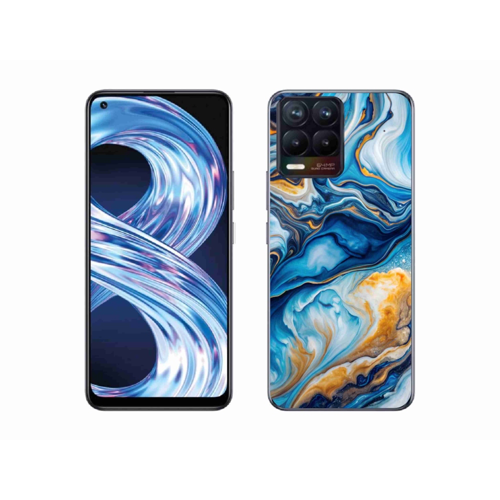 Gélový kryt mmCase na Realme 8 4G - abstraktný motív 34