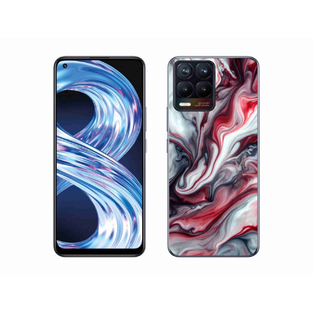 Gélový kryt mmCase na Realme 8 4G - abstraktný motív 37