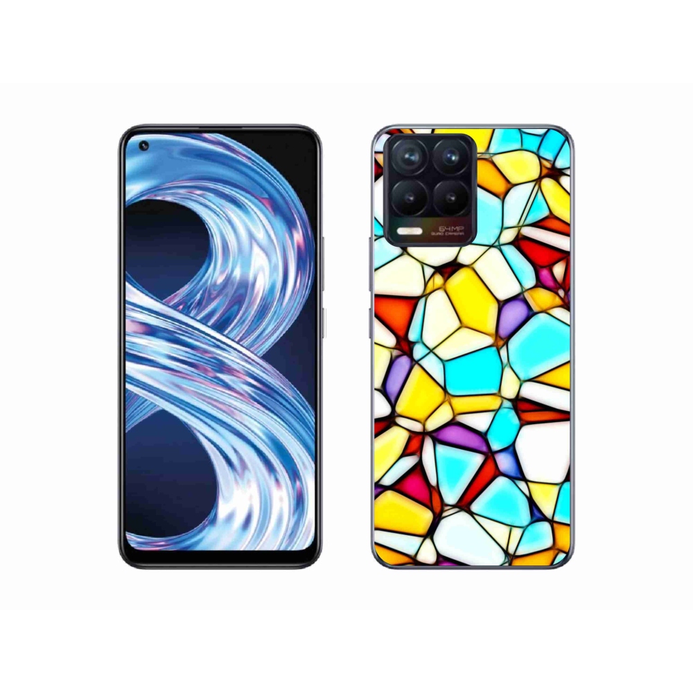 Gélový kryt mmCase na Realme 8 4G - abstraktný motív 40
