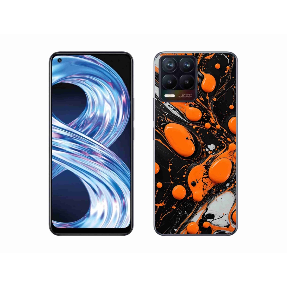 Gélový kryt mmCase na Realme 8 4G - abstraktný motív 41