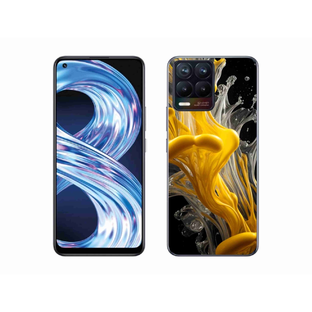 Gélový kryt mmCase na Realme 8 4G - abstraktný motív 48