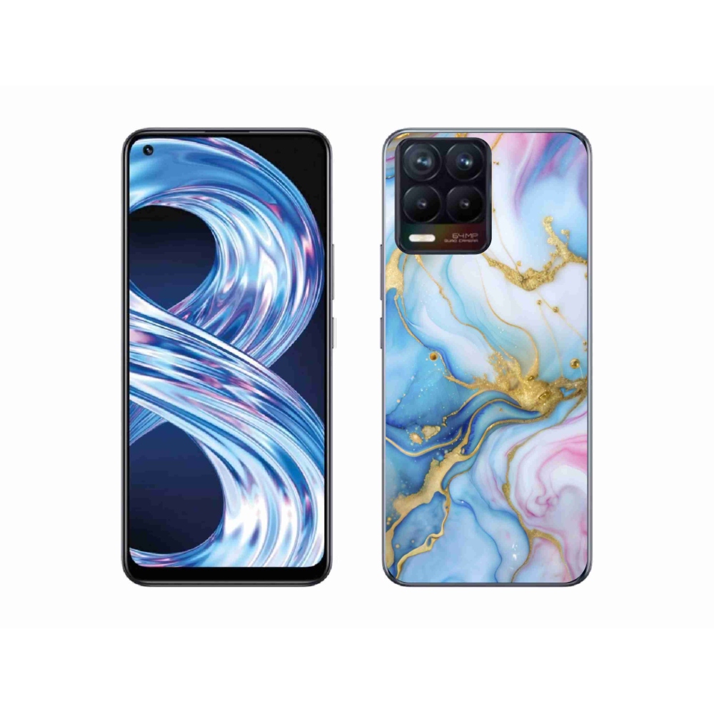 Gélový kryt mmCase na Realme 8 4G - abstraktný motív 61